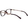 imageMichael Kors Womens Mk4060u Telluride Universal Fit Rectangular Prescription Eyewear FramesCordovanDemo Lens