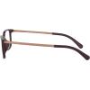 imageMichael Kors Womens Mk4060u Telluride Universal Fit Rectangular Prescription Eyewear FramesCordovanDemo Lens