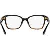 imageMichael Kors Womens Mk4094u Karlie I Universal Fit Square Prescription Eyewear FramesBlackDark TortoiseDemo Lens