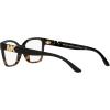 imageMichael Kors Womens Mk4094u Karlie I Universal Fit Square Prescription Eyewear FramesBlackDark TortoiseDemo Lens