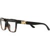 imageMichael Kors Womens Mk4094u Karlie I Universal Fit Square Prescription Eyewear FramesBlackDark TortoiseDemo Lens