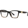 imageMichael Kors Womens Mk4094u Karlie I Universal Fit Square Prescription Eyewear FramesBlackDark TortoiseDemo Lens