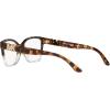 imageMichael Kors Womens Mk4094u Karlie I Universal Fit Square Prescription Eyewear FramesDark TortoiseClearDemo Lens