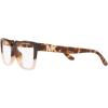 imageMichael Kors Womens Mk4094u Karlie I Universal Fit Square Prescription Eyewear FramesDark TortoisePinkDemo Lens