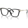 imageMichael Kors Womens Mk4105bu Georgetown Universal Fit Square Prescription Eyewear FramesBlackDemo Lens