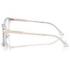 imageMichael Kors Womens Mk4105bu Georgetown Universal Fit Square Prescription Eyewear FramesTransparent ClearDemo Lens