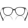 imageMichael Kors Womens Mk4106u Westport Universal Fit Round Prescription Eyewear FramesBlackDemo Lens