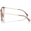imageMichael Kors Womens Mk4106u Westport Universal Fit Round Prescription Eyewear FramesDusty Rose Light BrownDemo Lens