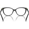 imageMichael Kors Womens Mk4109u Westminster Universal Fit Cat Eye Prescription Eyewear FramesBlackDemo Lens