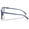 imageMichael Kors Womens Mk4109u Westminster Universal Fit Cat Eye Prescription Eyewear FramesBlue TransparentDemo Lens