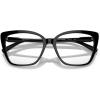 imageMichael Kors Womens Mk4110u Avila Universal Fit Square Prescription Eyewear FramesBlackDemo Lens