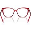 imageMichael Kors Womens Mk4110u Avila Universal Fit Square Prescription Eyewear FramesRedDemo Lens