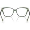 imageMichael Kors Womens Mk4110u Avila Universal Fit Square Prescription Eyewear FramesSmokey Olive TransparentDemo Lens