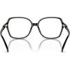 imageMichael Kors Womens Mk4111f Bernal Low Bridge Fit Square Prescription Eyewear FramesBlackDemo Lens