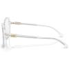 imageMichael Kors Womens Mk4111f Bernal Low Bridge Fit Square Prescription Eyewear FramesClear TransparentDemo Lens