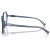 imageMichael Kors Womens Mk4111u Bernal Universal Fit Square Prescription Eyewear FramesBlue TransparentDemo Lens