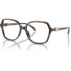 imageMichael Kors Womens Mk4111u Bernal Universal Fit Square Prescription Eyewear FramesDark TortoiseDemo Lens