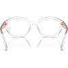 imageMichael Kors Womens Mk4116u Seaside Universal Fit Square Prescription Eyewear FramesClearDemo Lens