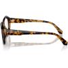 imageMichael Kors Womens Mk4116u Seaside Universal Fit Square Prescription Eyewear FramesDark TortoiseDemo Lens
