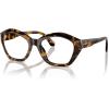 imageMichael Kors Womens Mk4116u Seaside Universal Fit Square Prescription Eyewear FramesDark TortoiseDemo Lens