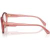 imageMichael Kors Womens Mk4116u Seaside Universal Fit Square Prescription Eyewear FramesRose TransparentDemo Lens