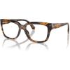 imageMichael Kors Womens Mk4117u Birmingham Universal Fit Rectangular Prescription Eyewear FramesDark TortoiseDemo Lens