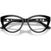 imageMichael Kors Womens Mk4120u Andalucia Universal Fit Cat Eye Prescription Eyewear FramesBlackDemo Lens