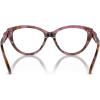 imageMichael Kors Womens Mk4120u Andalucia Universal Fit Cat Eye Prescription Eyewear FramesPlum Graphic TortoiseDemo Lens