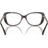 imageMichael Kors Womens Mk4125bu Formentera Universal Fit Cat Eye Prescription Eyewear FramesDark TortoiseDemo Lens