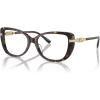 imageMichael Kors Womens Mk4125bu Formentera Universal Fit Cat Eye Prescription Eyewear FramesDark TortoiseDemo Lens