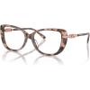 imageMichael Kors Womens Mk4125bu Formentera Universal Fit Cat Eye Prescription Eyewear FramesPink TortoiseDemo Lens
