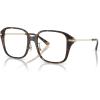 imageMichael Kors Womens Mk4131d Hangzhou Square Prescription Eyewear FramesDark TortoiseDemo Lens