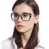imageMichael Kors Womens Mk4134u Crete Universal Fit Rectangular Prescription Eyewear FramesBlackDemo Lens