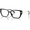 imageMichael Kors Womens Mk4134u Crete Universal Fit Rectangular Prescription Eyewear FramesBlackDemo Lens