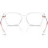 imageMichael Kors Womens Mk4134u Crete Universal Fit Rectangular Prescription Eyewear FramesClearDemo Lens