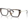 imageMichael Kors Womens Mk4134u Crete Universal Fit Rectangular Prescription Eyewear FramesDark TortoiseDemo Lens