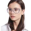 imageMichael Kors Womens Mk4134u Crete Universal Fit Rectangular Prescription Eyewear FramesLight IrisDemo Lens
