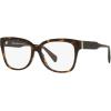 imageMichael Kors Womens Palawan Square Prescription Eyewear FramesDark TortoiseDemo Lens