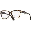 imageMichael Kors Womens Palawan Square Prescription Eyewear FramesDark TortoiseDemo Lens
