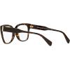 imageMichael Kors Womens Palawan Square Prescription Eyewear FramesDark TortoiseDemo Lens