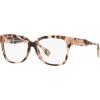 imageMichael Kors Womens Palawan Square Prescription Eyewear FramesPink TortoiseDemo Lens