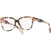 imageMichael Kors Womens Palawan Square Prescription Eyewear FramesPink TortoiseDemo Lens