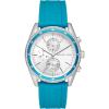 imageMichael Kors Hadyn Womens Watch Stainless Steel Watch for Women with Silicone BandSilverBlue