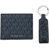 imageMichael Kors Malone Slim Billfold Wallet ampamp Key Fob Gift Set AdmiralPale Blue