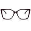 imageMichael Kors Womens MK4101U Shenandoah Universal Fit Square Prescription Eyewear Frames CordovanDemo Lens 53 mm