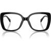 imageMichael Kors Womens MK4104U Perth Universal Fit Square Prescription Eyewear Frames BlackDemo Lens 53 mm