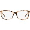 imageMichael Kors Womens Mk4030 Vivianna Ii Rectangular Prescription Eyewear FramesPink TortoiseDemo Lens