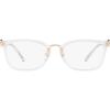 imageMichael Kors Womens Mk4054 Captiva Rectangular Prescription Eyewear FramesClearDemo Lens