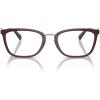 imageMichael Kors Womens Mk4054 Captiva Rectangular Prescription Eyewear FramesDark RedDemo Lens