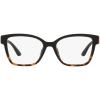 imageMichael Kors Womens Mk4094u Karlie I Universal Fit Square Prescription Eyewear FramesBlackDark TortoiseDemo Lens